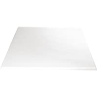 Bolero gg641 cuadrado tablero de la mesa- color blanco